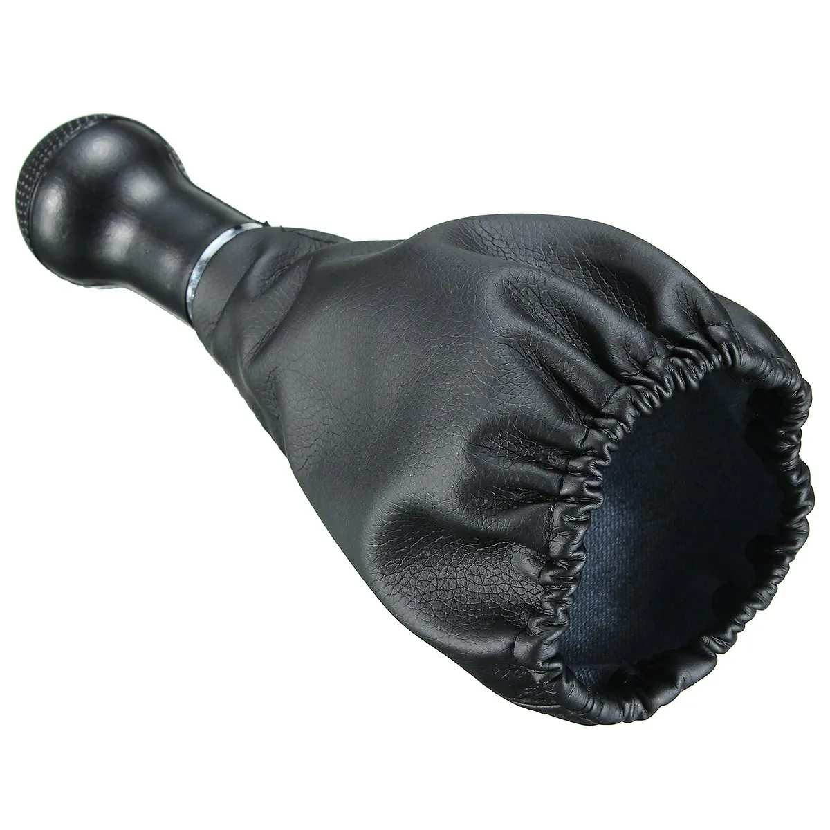 Автомобильная ручка переключения передач 5 скоростей кожаные ботинки для Volkswagen VW