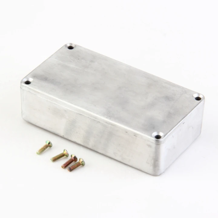 stomp box elektrische akustische gitarre effekte pedal 1590b stil aluminium gehäuse boden container boxen großhandel drop verschiffen free g