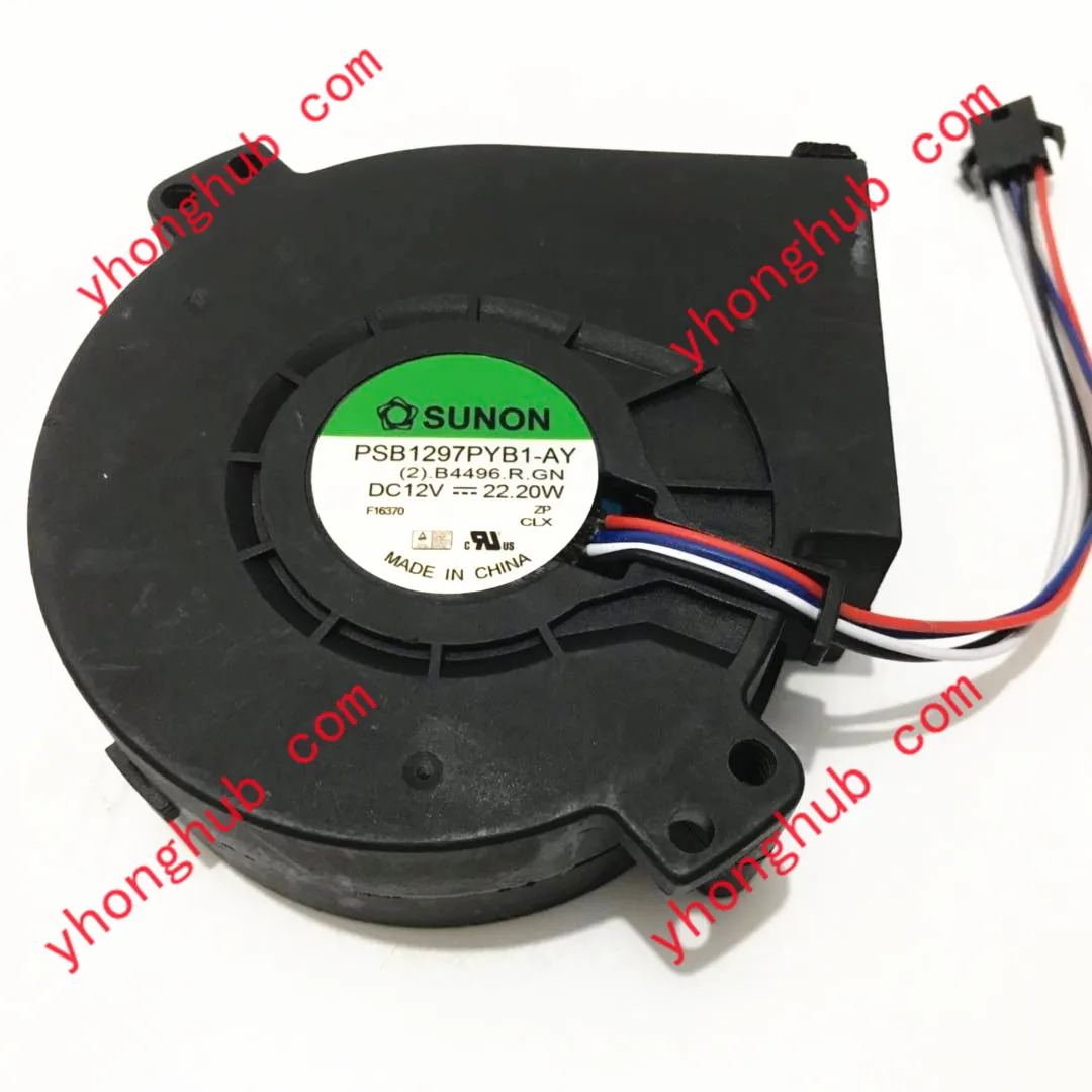 SUNON PSB1297PYB1-AY (2).B4496.R.GN DC 12 В 22,20 Вт 97x97x33 мм, вентилятор охлаждения сервера