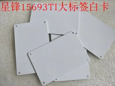 RFID HF теги PVC карты TI Tag 2K DB5203 RI-I02-112B-03 90 мм * 60 карта ISO15693 5 шт./лот | Безопасность и