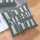 Ом, сладкий Ом, принт, индивидуальный узор, льняная плюшевая Бархатная ткань, наволочка для подушки, Ом, сопротивление, Ом, напряжение, электрический