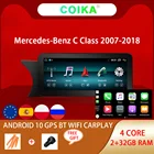 Автомобильная система на Android 10, 10,25 дюйма, для Mercedes Benz C W204 W205 X253 W446, GPS навигация, радио Google WIFI BT Carplay, IPS экран