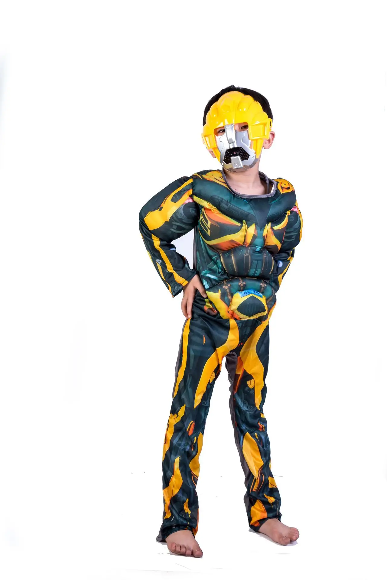 Костюмы из мышечной шмели + маска Детский костюм на Хэллоуин для мальчиков