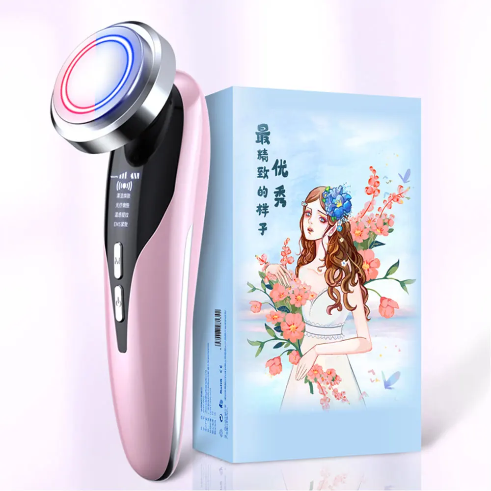 

Face Massager Ultrasonic Skin Scrubber Pore Acne Cleaning Tools Wrinkle Blackhead Remover Face Beauty Instrument