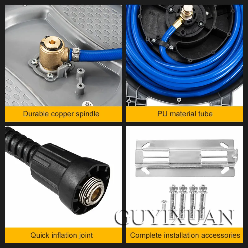 Автоматический выдвижной катушечный шланг подвеска trachea пневматический барабан
