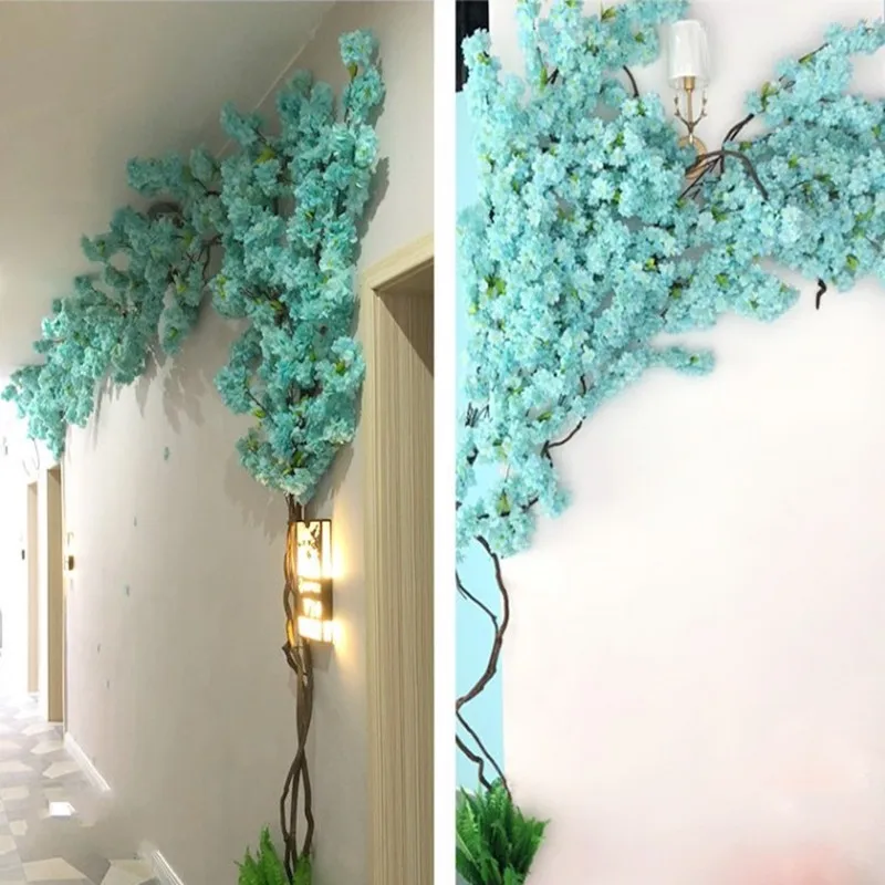 Искусственное вишневое дерево сакуры стержень с сливы цветока сухие ветки