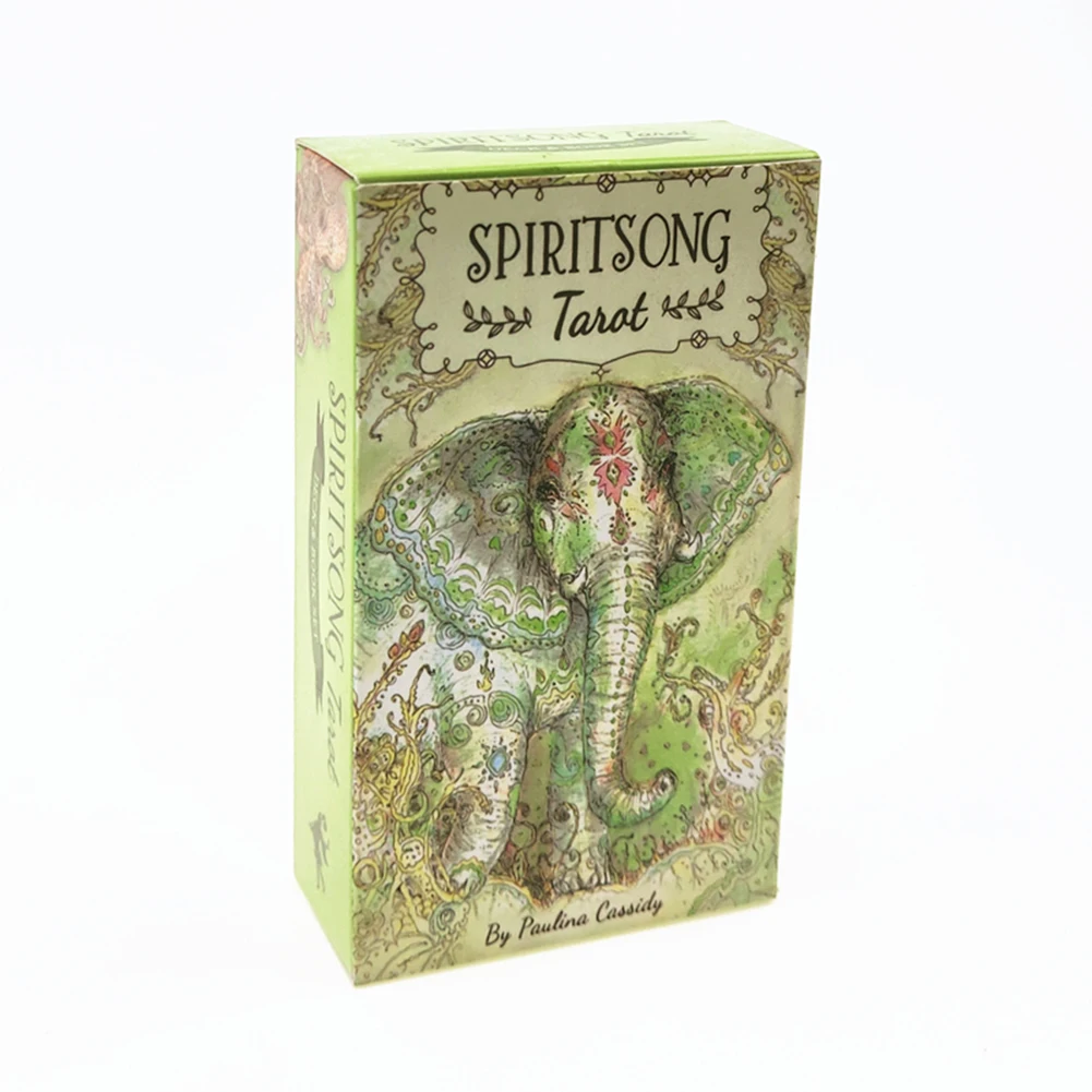 

Spiritsong Tarot 78 English tarot cards hot sell rider tarot cards for divination personal use tarot deck full English version