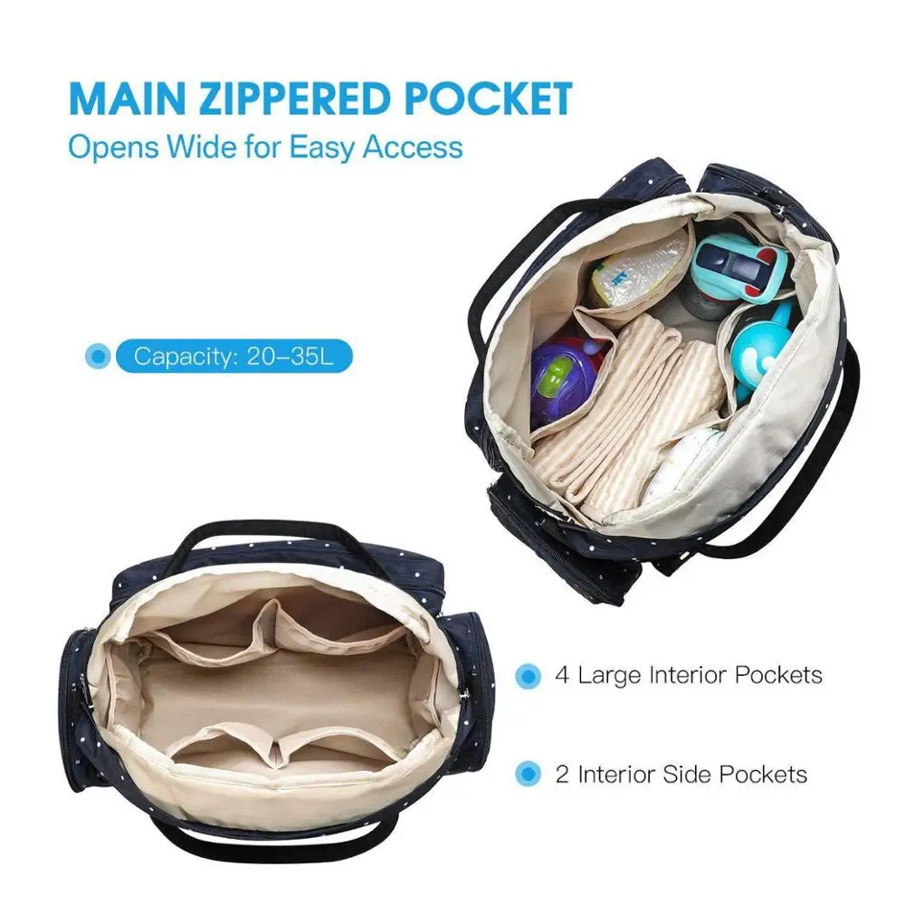 Модная сумка для детских подгузников беременных kangen Большая вместительная