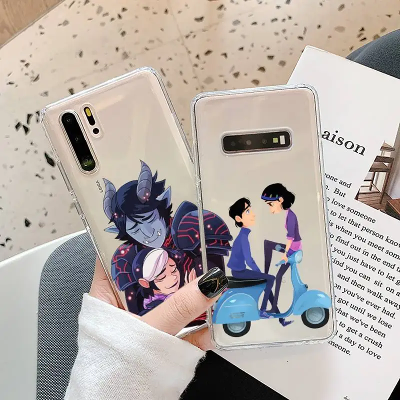 

Trollhunters Defenders of Phone Case Transparent for Samsung A71 S9 10 20 HUAWEI p30 40 honor 10i 8x xiaomi note 8 Pro 10t 11