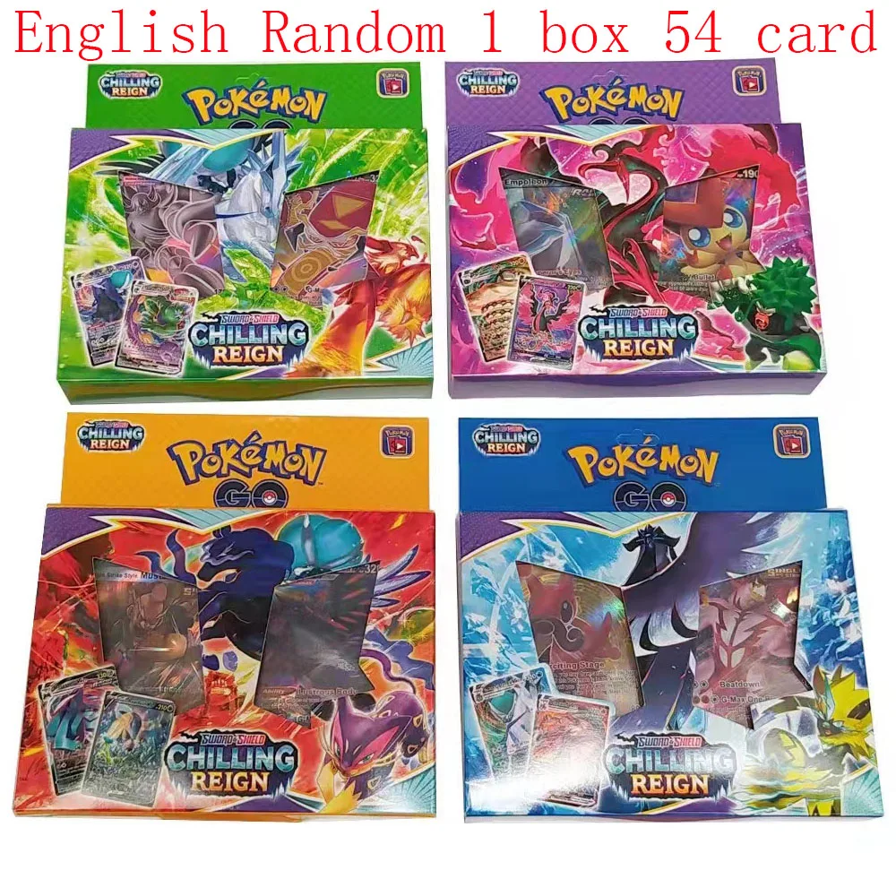 2021 Новые популярные карты Pokemon испанские английские французские развивающиеся