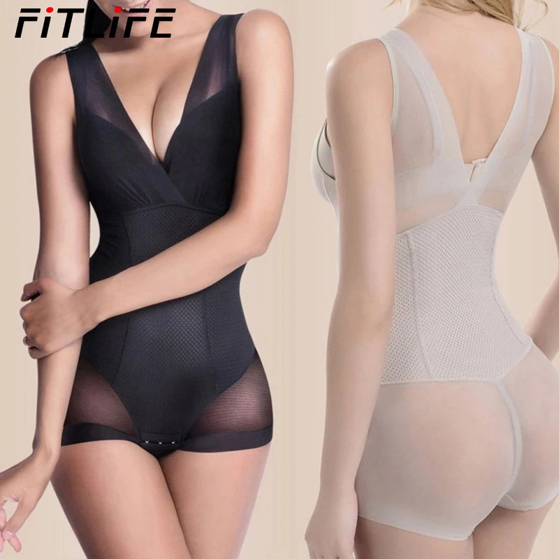 Трусы FITLIFE для похудения и сжигания жира Корректирующее белье облегающее боди