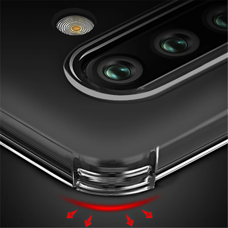 Гибкая прозрачная задняя крышка из ТПУ для samsung Galaxy Note 10 Pro 8 9 S8 S9 S10 Plus S10e лучшая
