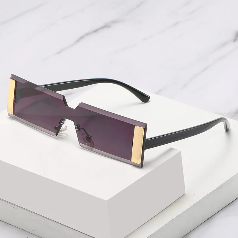 

2021 Vintage Square Pink Shades For Women Sunglasses Luxury Designer Rectangle Sun Glasses Female Eyewear UV400