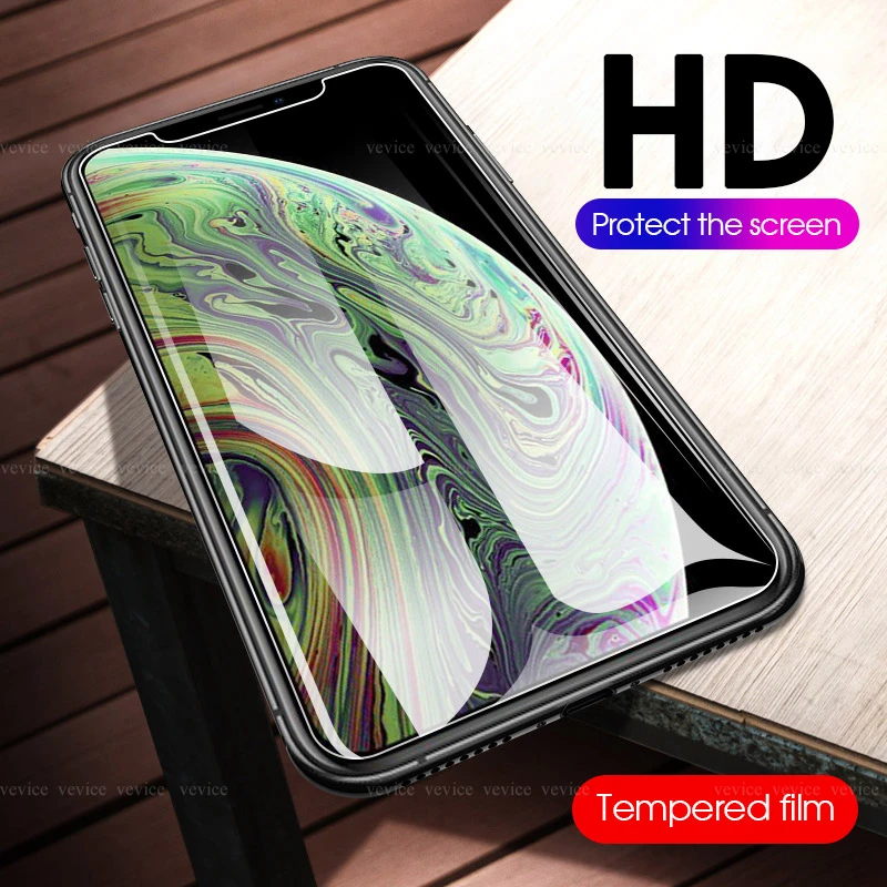 3 шт./партия закаленное стекло для iPhone 11 7 5 5S SE 8 6 6s пленка Plus Pro Max | Мобильные