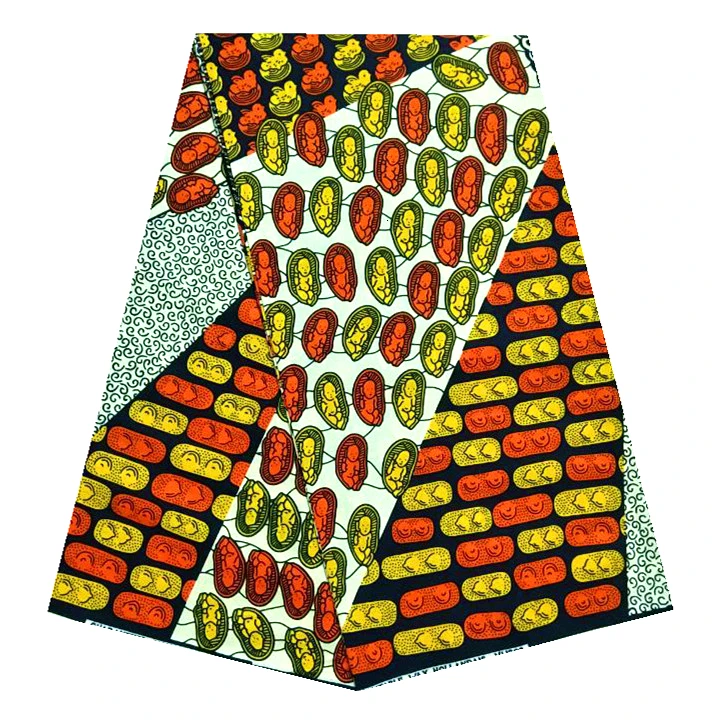 

New Veritable Wax Veritable High Quality Ankara Wax Veritable Pagne Wax African Wax Tissus Hot Sale Design For Women Dress
