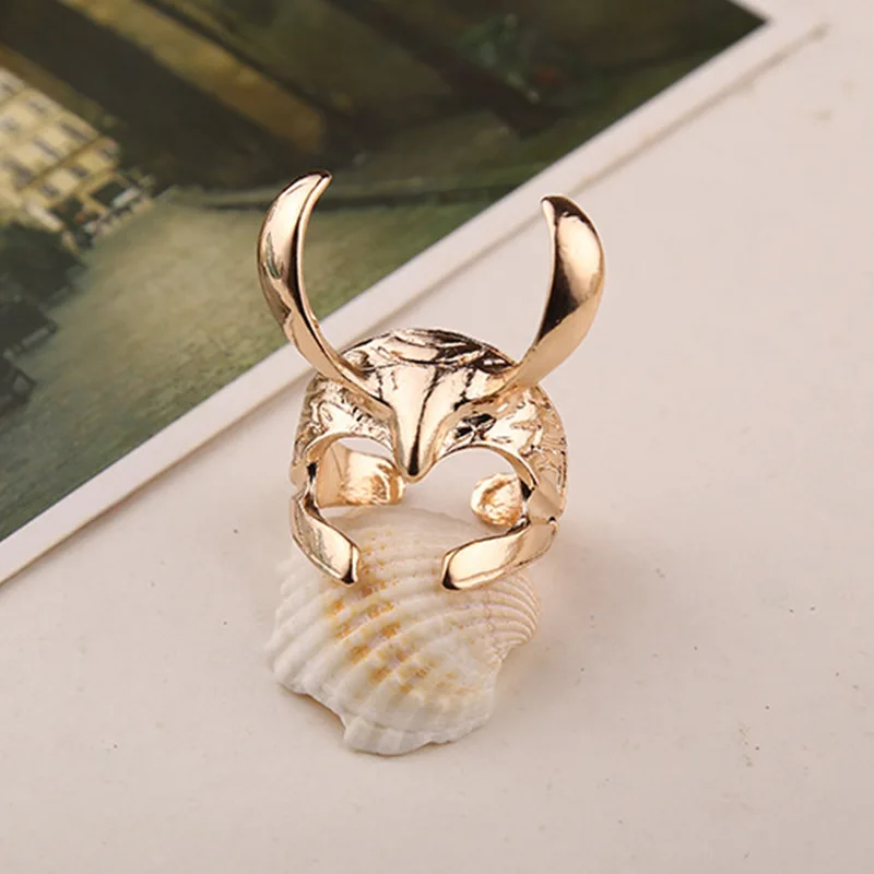 Новое металлическое кольцо из сплава для косплея |