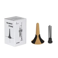 portable trumpet tripod stand brass instrument accessories foldable bracket with metal holder leg musical instrument parts