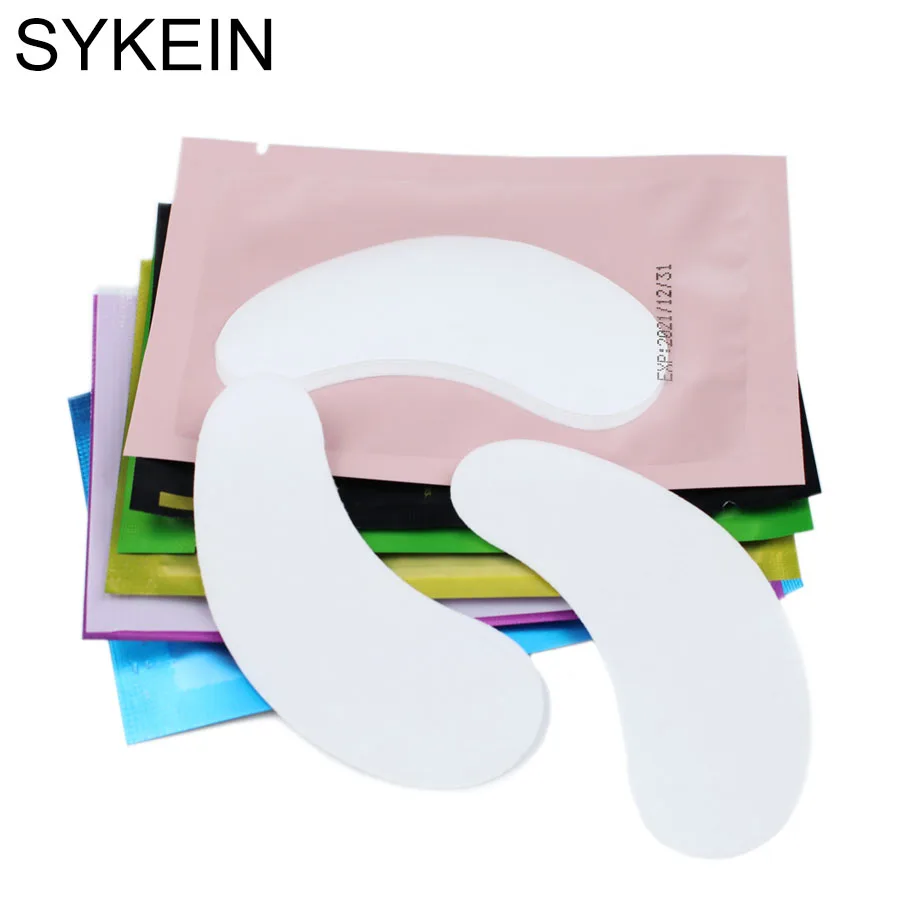 Патчи для наращивания ресниц глазные гель патчи 50 пар гелевые женские