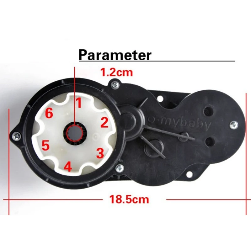 570 Children'S Electric Car High-Speed Gearbox Motor 12V 27000Rpm with Gear Box Bicycle Suv Stroller Parts |