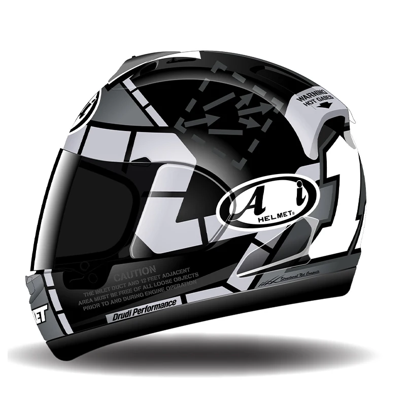 Full Face Motorcycle Helmet RX-7 GP IoM TT Limited Edition Motocross Racing Motorbike Riding | Автомобили и мотоциклы