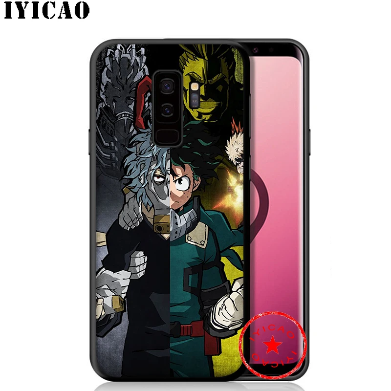IYICAO My Hero Academy аниме мягкий чехол для samsung Galaxy S10e S10 S9 S8 Plus S6 S7 Edge Note 10 9 8 TPU |