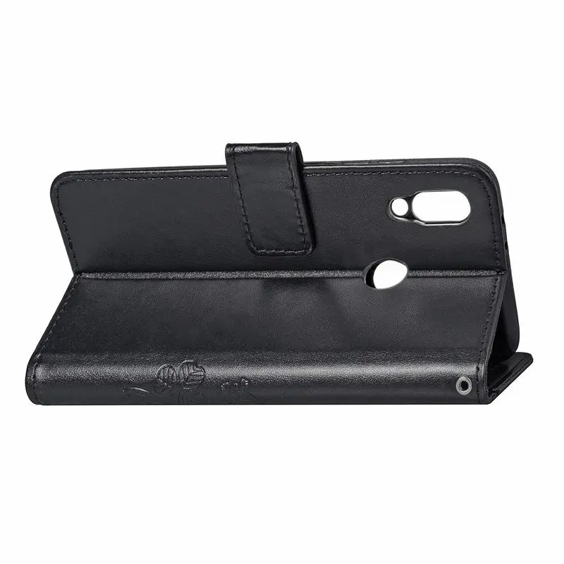 HuaWei P Smart 2019 чехол Кожаный чехол-книжка с отделениями для карт чехол-подставка