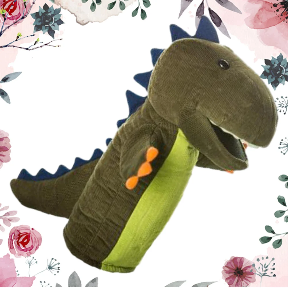 

Cloth Plush Triceratops Animal Doll Festival Birthday Gift Pacifying Doll Blue