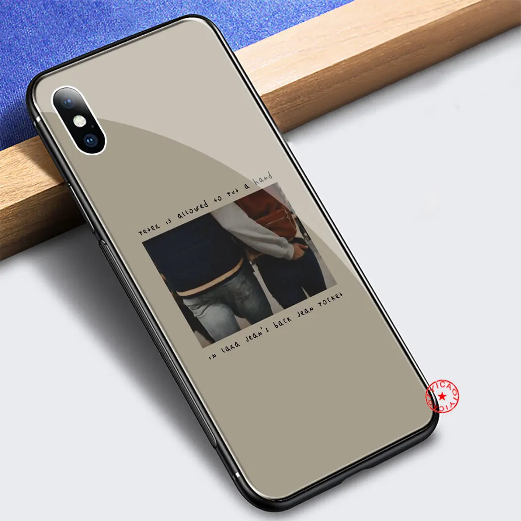 Funny pictures text TPU Novelty Fundas Tempered Glass Case for iphone 5 5S SE 6 6S 7 8 Plus 11 Pro X XR XS Max Cover |