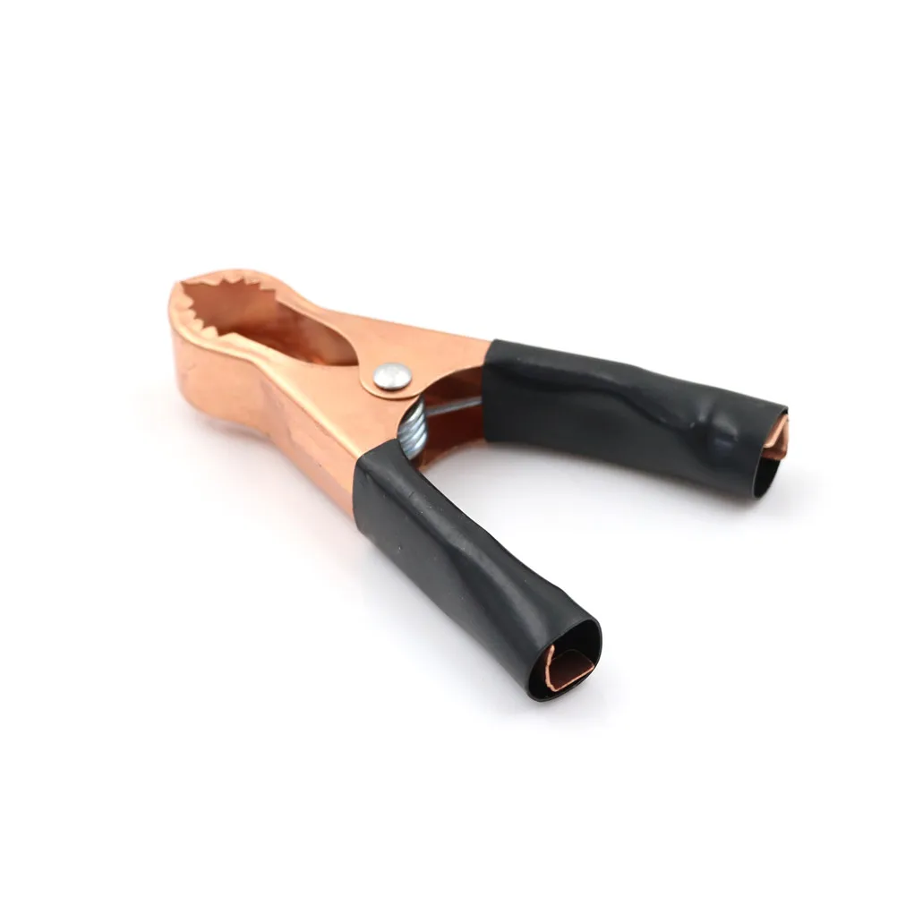 

5Pcs 50A Red + Black 80mm Battery Clamps Crocodile Clip Car Alligator Clips