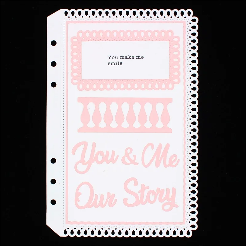 

KSCRAFT Planner dies Metal Cutting Dies Stencils for DIY Scrapbooking Decorative Embossing DIY Paper Cards