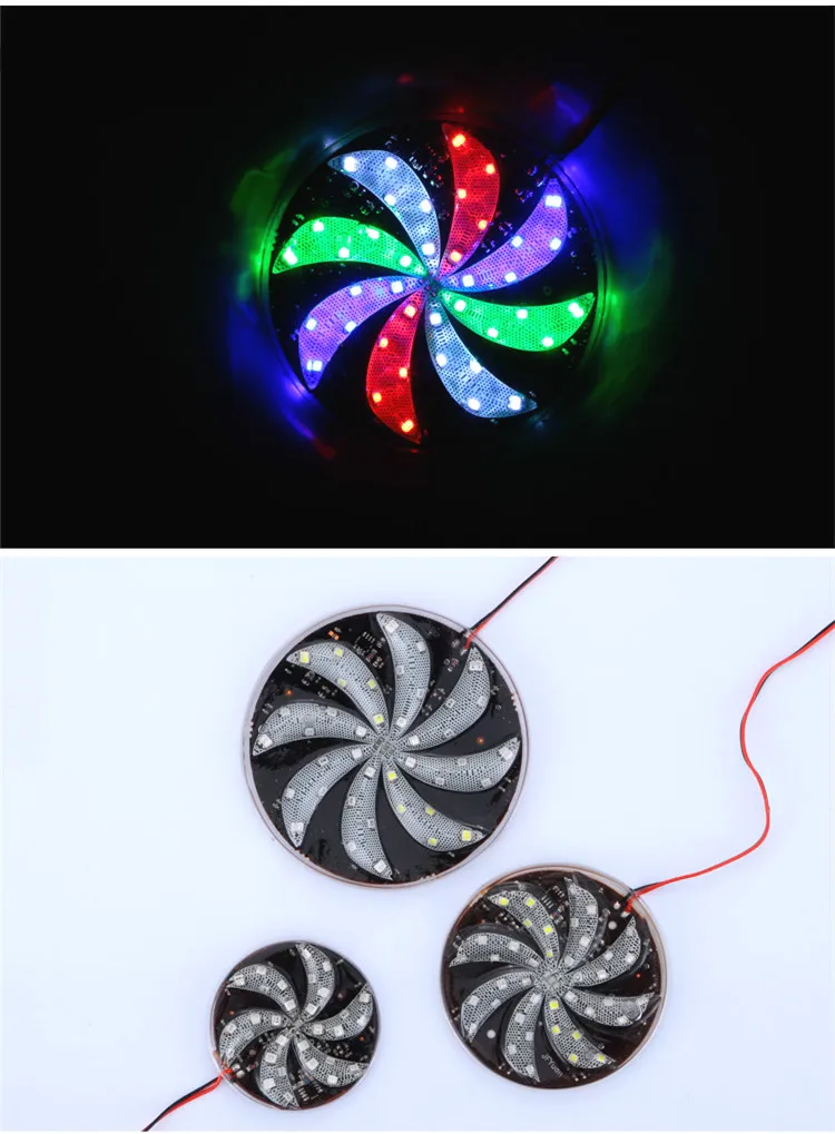 Аксессуары для мотоциклов декоративные яркие светодиодные подсветки в форме