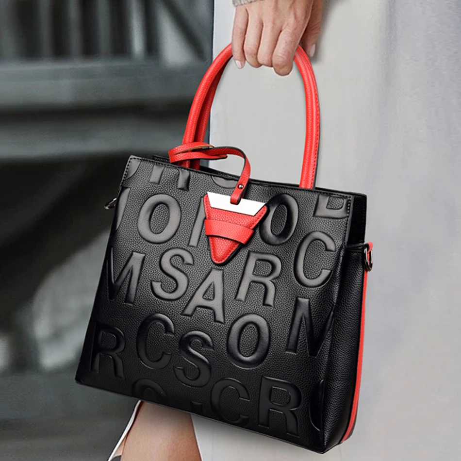 

Genuine Brand Fashion Letter Sac Shoulder Bags New Large Capacity Women's Handbags Designer Messenger Luxury Bags for Women Tote