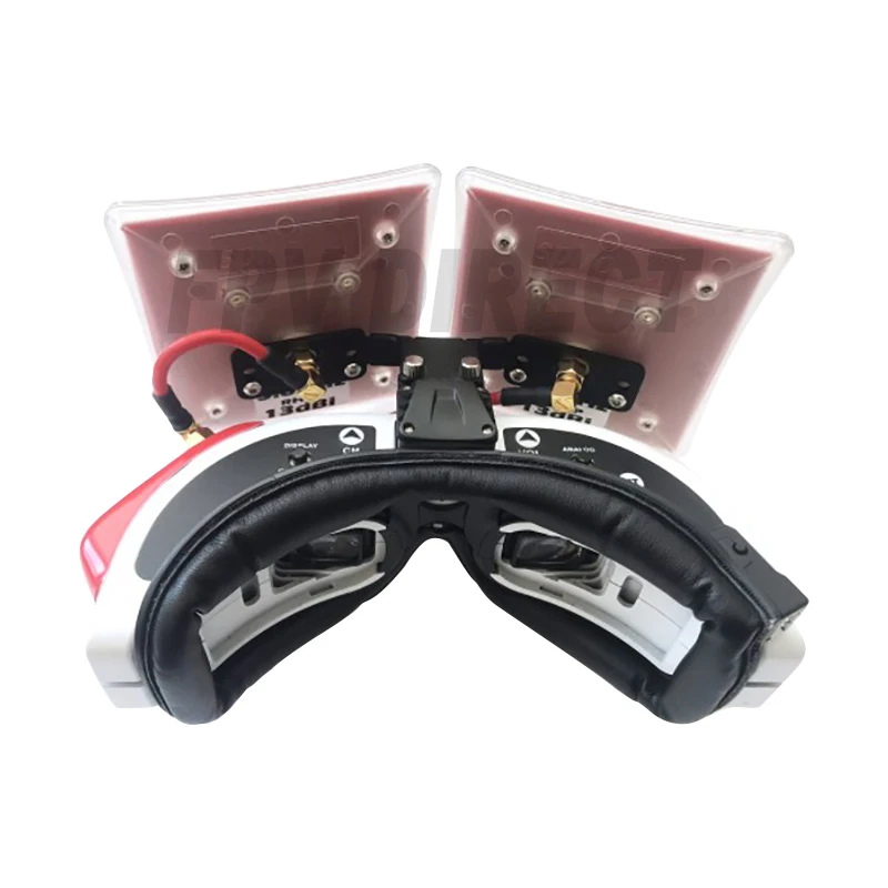 Оригинальная жирная Акула ImmersionRC 5,8 ГГц 13dBi патч LZR на большие расстояния 5,8 г приемник антенна для жирная Акула очки FPV гоночный Дрон