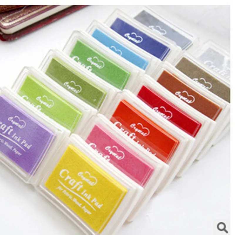 Оригинальная цветная чернильная подкладка масло магнитный силиконовый штамп