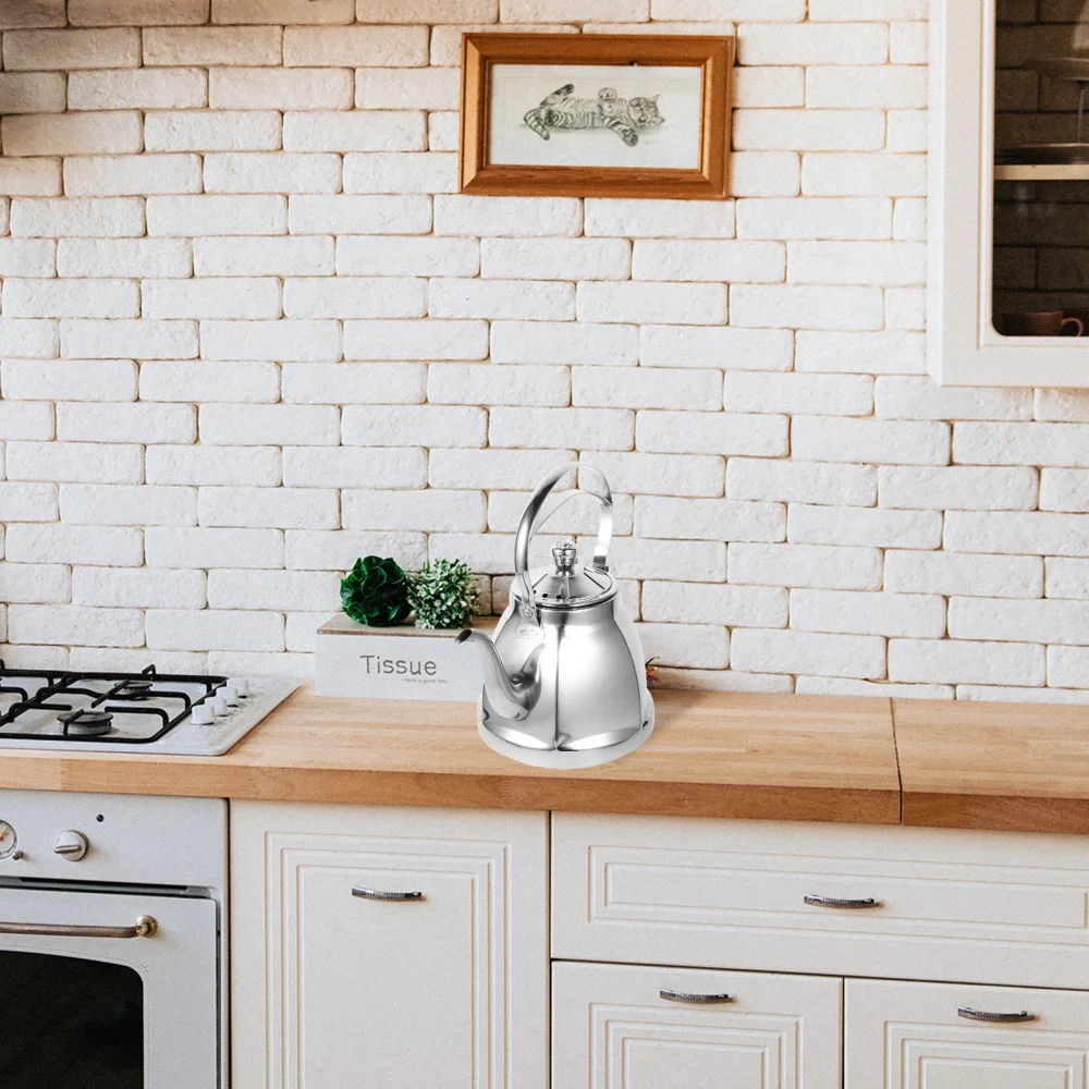 

Stainless Steel Kettle Heat Resistant Tea Kettle Durable Boiling Tea Kettle