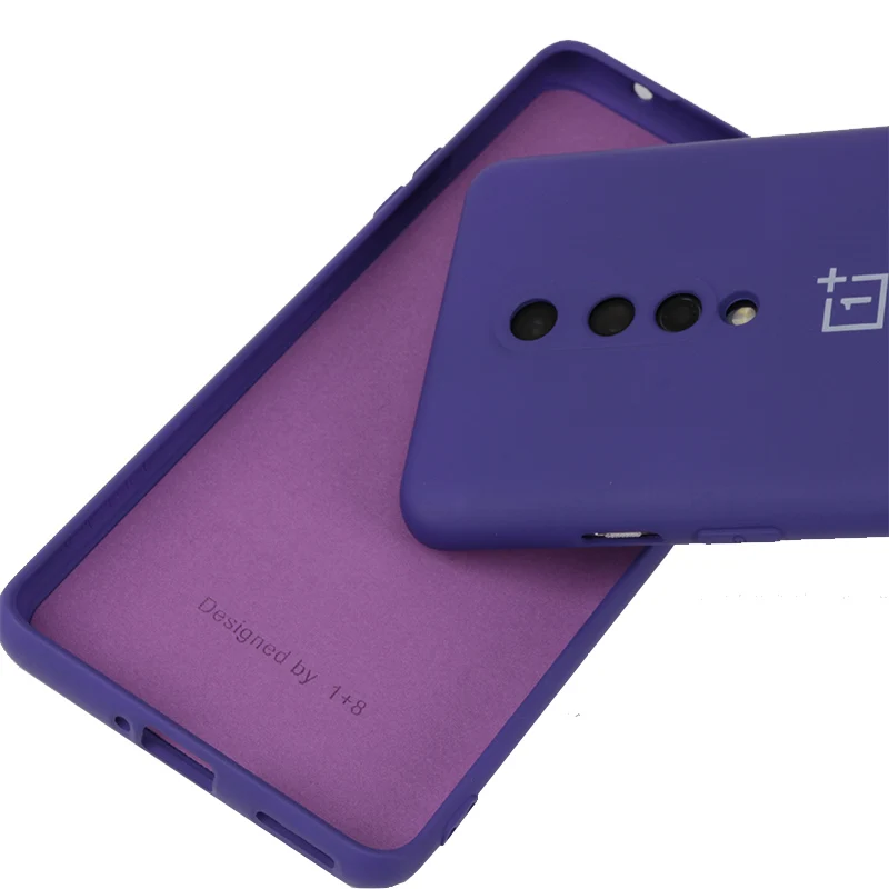 Матовый силиконовый чехол для смартфона OnePlus 6/6T/7/7T/7Pro/8/8T/8Pro цвет в