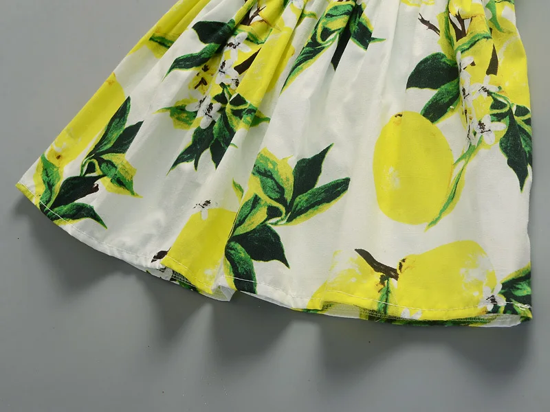 Платье для девочек, новое летнее платье с цветочным рисунком для девочек, хлопковое платье принцессы с цветочным рисунком для малышей, платья