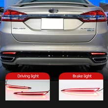 2 шт. отражатель для Ford Mondeo Fusion 2013 2014 2015 2016 2017 2018 светодиодный