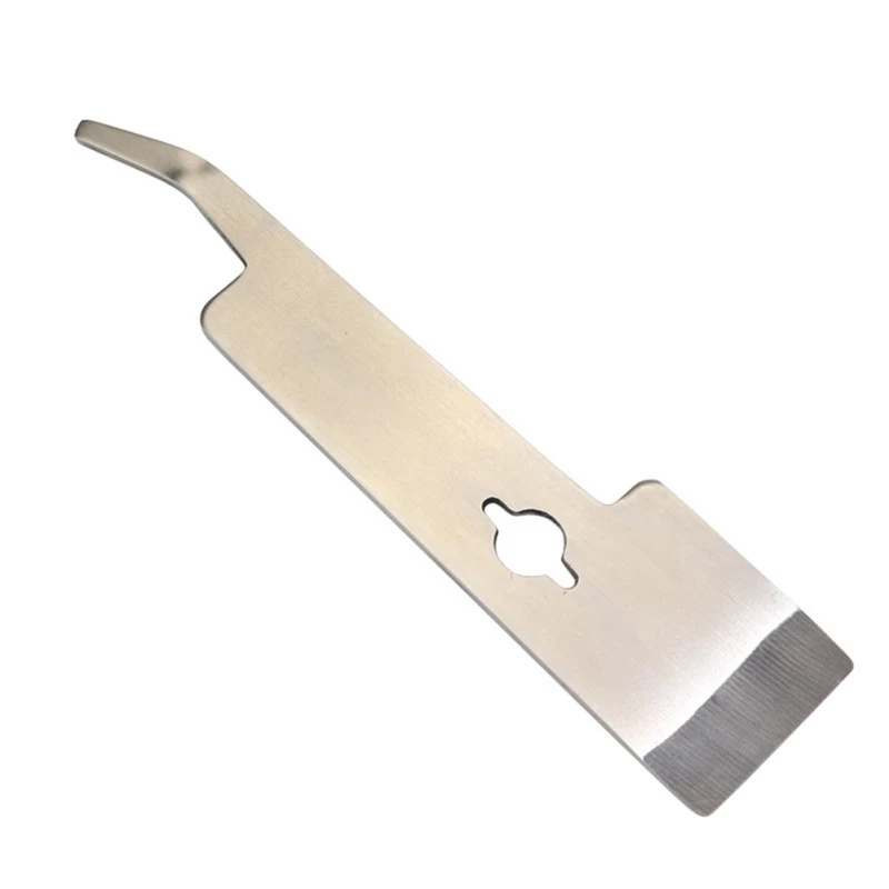 Складной скребок J-образной формы для пчеловодства из нержавеющей стали