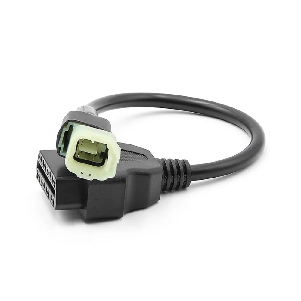 

Motorcycle OBD2 Connector For Yamaha For Honda 4 Pin Extension Cable For Kawasaki 6pin Replacement Motorbike Accessories