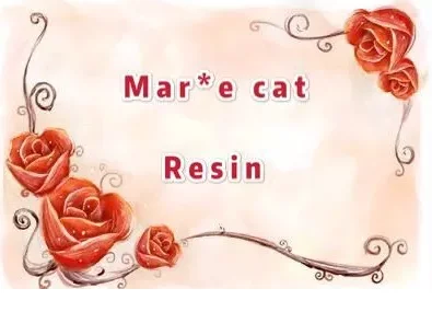 Плоский полимер с кошкой 10 шт. художественное украшение плоским основанием