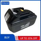 Заряжаемая литий-ионная аккумуляторная батарея 6000 мАч для Makita BL1850 BL1830 BL1860 LXT400 BHP451 BSS501, 2 шт.