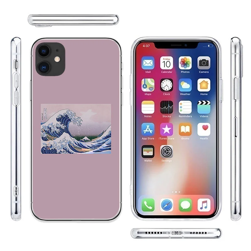 Чехол для IPhone 11 Pro Max 8 Plus 7 6S 5S SE X XS MAX XR Coque Mona Lisa мягкие чехлы из ТПУ | Мобильные