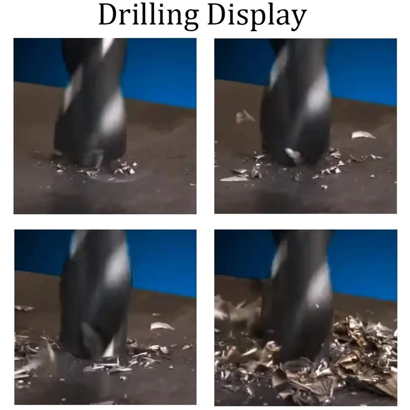 

1/2 Inch 1m HSS Round Shank Twist Drill Bits Split Point Cutting Dia for Iron Steel Wood Machining CNIM Hot