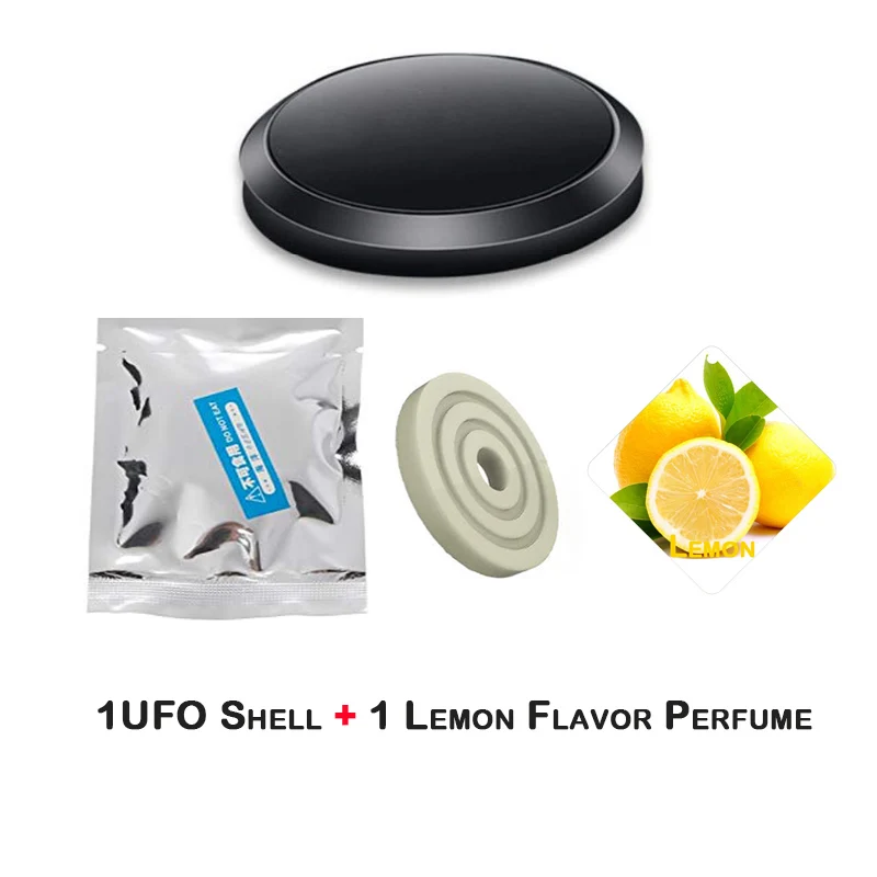 Black Set 1 perfume Мини UFO автомобильный освежитель воздуха автомобильный ароматизатор запаха автомобильный парфюмерный диффузор автомобильный освежитель воздуха автомобильный ароматизатор Carro - Название цвета: Black Set 1 perfume