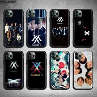 monsta x kpop boy phone case for iphone 12 pro max mini 11 pro xs max 8 7 6 6s plus x 5s se 2020 xr case