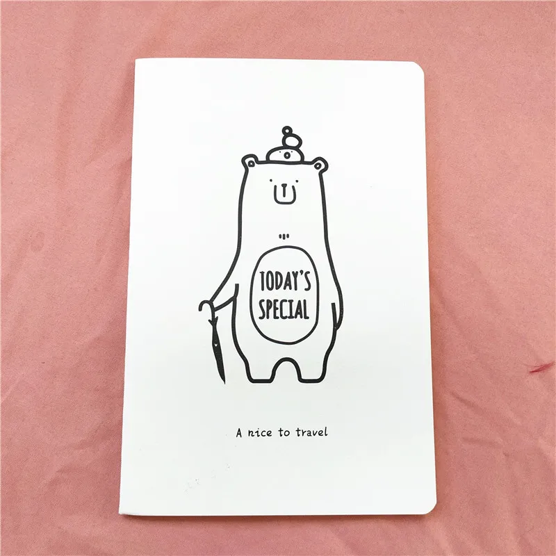 26 A5 блокнот,, Kawaii Bullet Journal, мягкая обложка, дневник, планировщик, альпака, милый офисный канцелярский блокнот с животными, бумага - Цвет: 26
