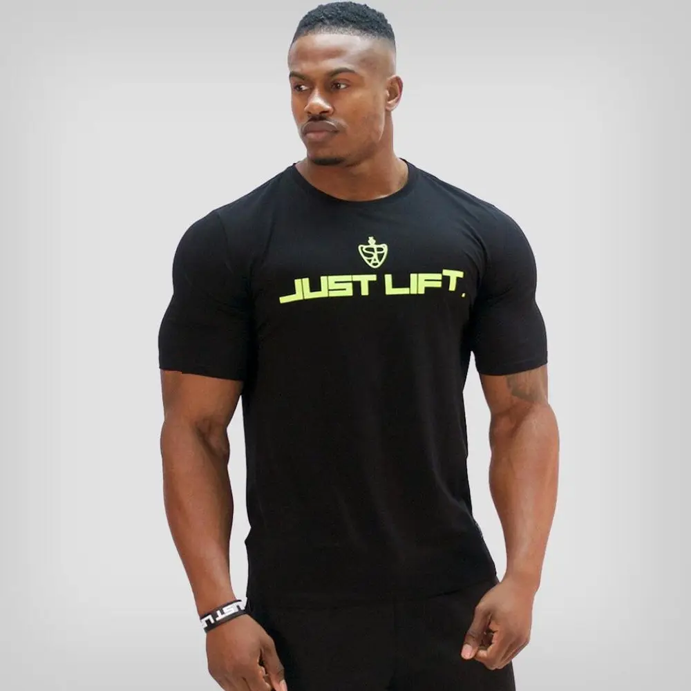 Футболка мужская Спортивная с коротким рукавом хлопковая тенниска для