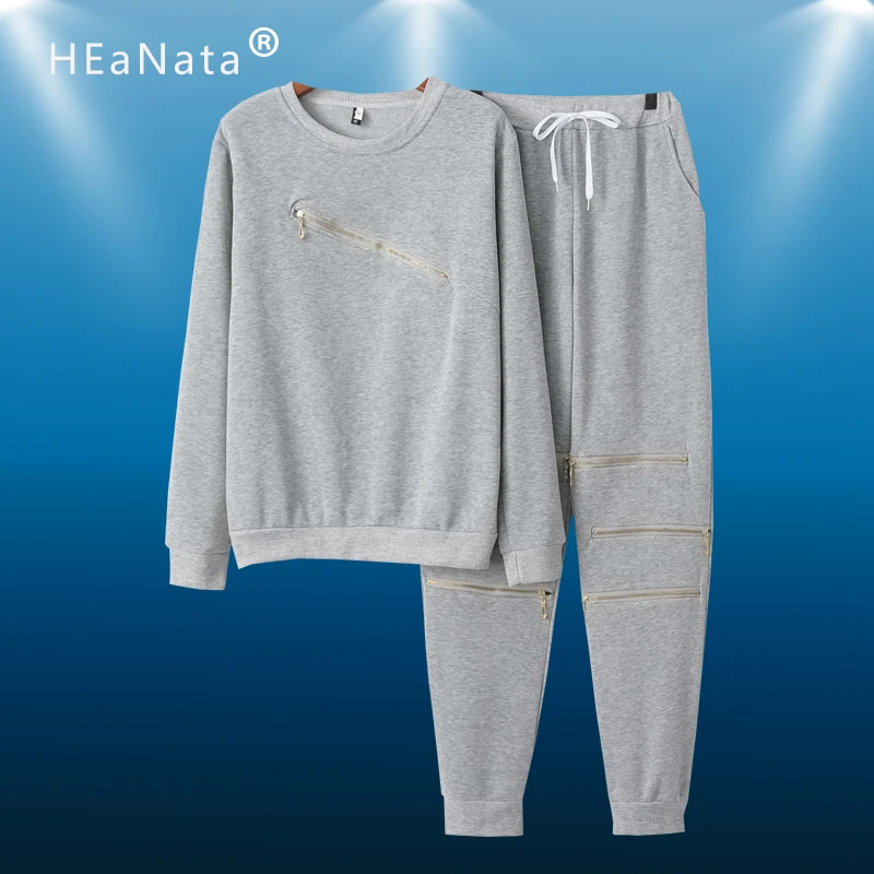 Осень зима тренировочный женский костюм спортивная одежда пуловер рубашка