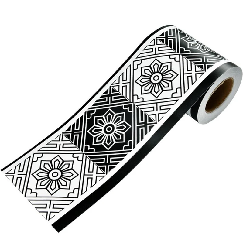 

Самоклеящиеся Настенные обои, бордюрная линия, настенные наклейки, бордюрные края, водостойкие бордюрные края для ванной, кухни, отделочные...